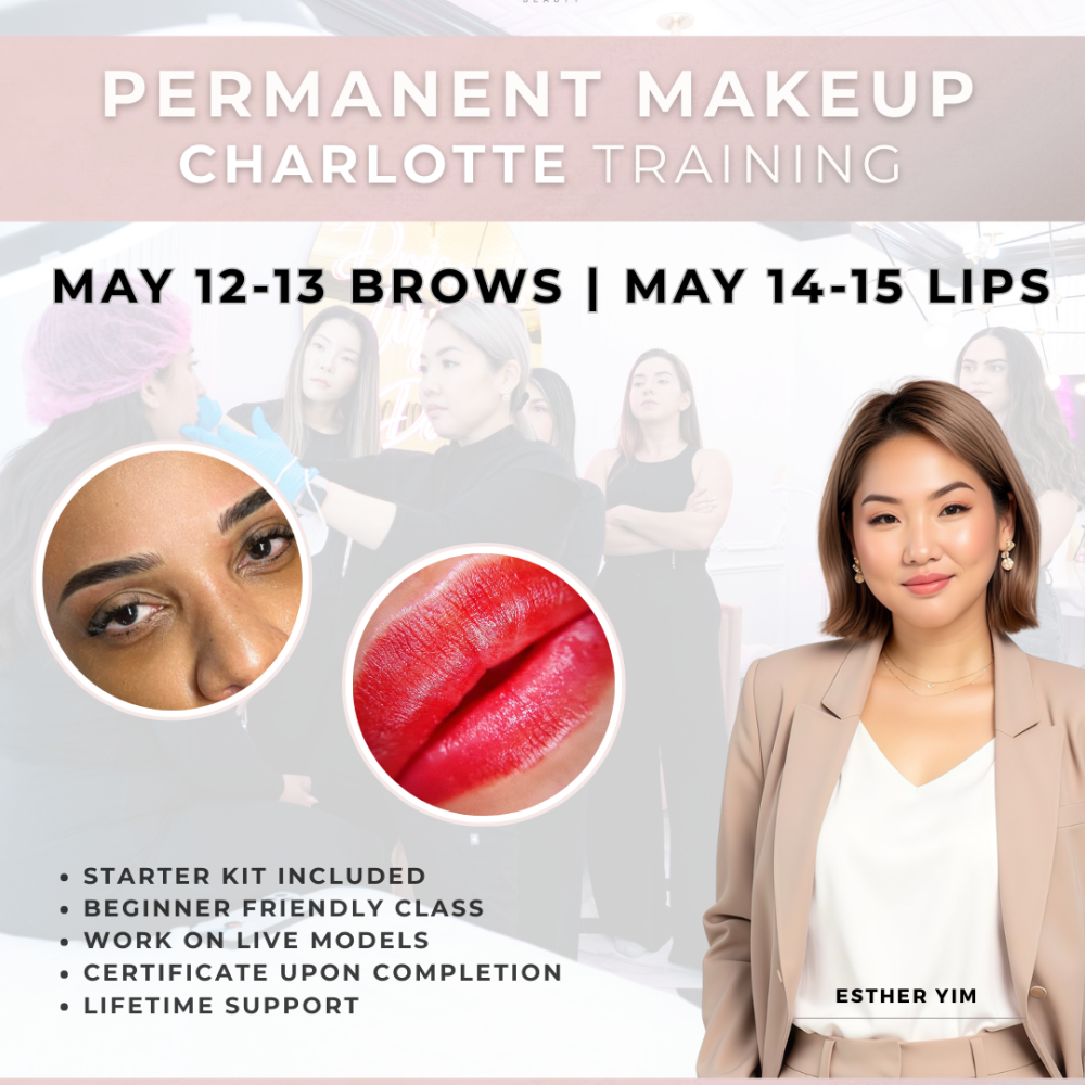 Nano Brows & Lip Blush Training in Charlotte, NC
